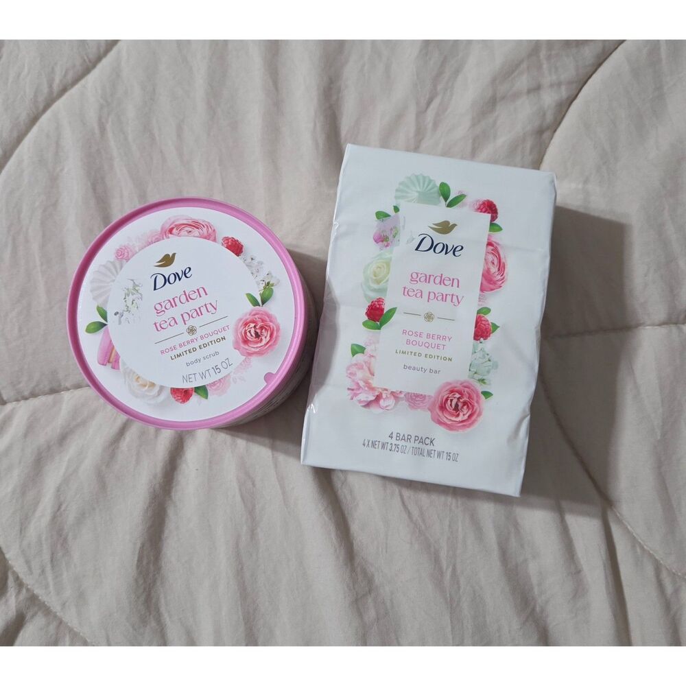 Dove Garden Tea Party Rose Berry Bouquet set